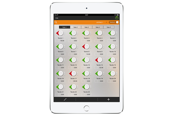 LOOK HOW VERSATILE IT IS!<br>One app, many ways of working: <br> in one stroke, and the POS becomes a taking orders system designed for your staff